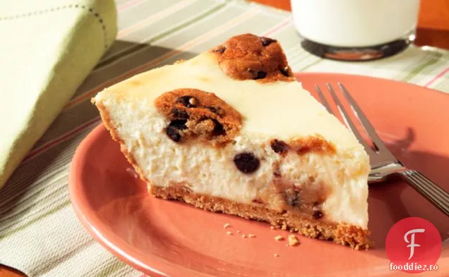 Philadelphia 3-pas Ciocolata Chip Cookie aluat Cheesecake