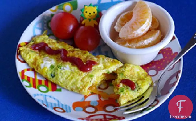 Omletă Cu Patru Brânzeturi Broccolini
