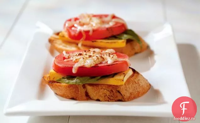 Bruschetta De Legume La Grătar