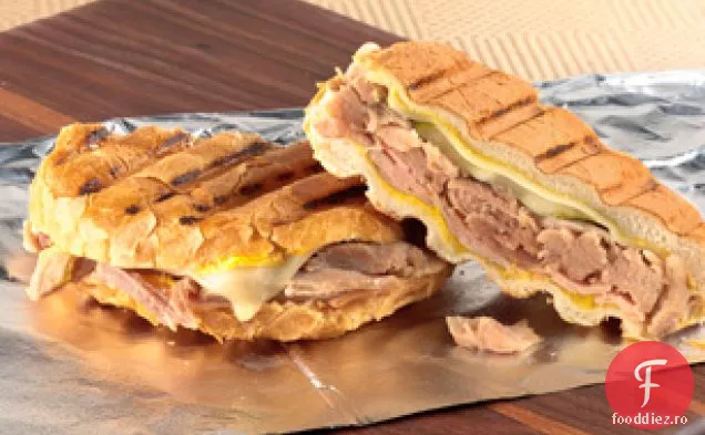 Panini De Porc Tras În Stil Cubanez