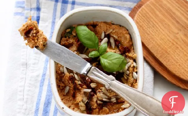 Tomate-busuioc semințe de floarea soarelui pat 4