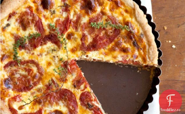 Quiche De Roșii Prăjite