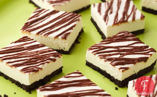 Pătrate De Cheesecake Congelate