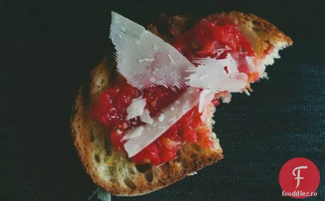 Pâine Prăjită Cu Parmezan