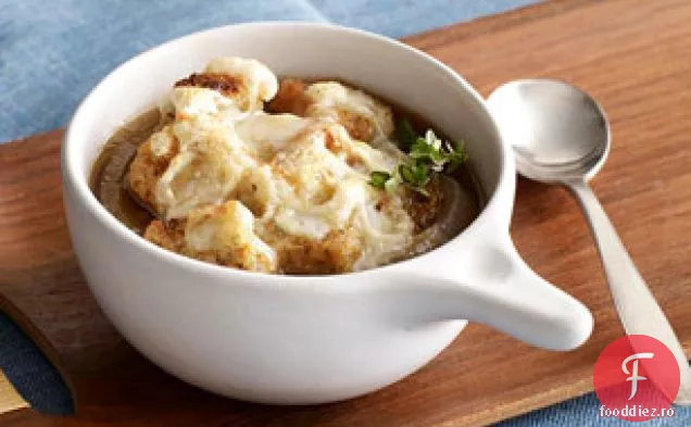 Supă Franțuzească Consistentă De Ceapă