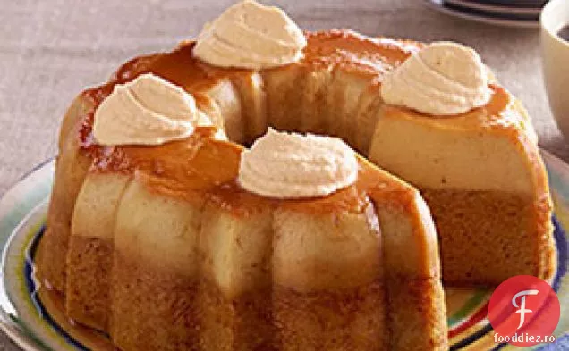 Tort Cu Flan De Dovleac