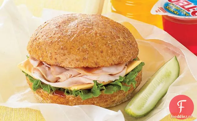 Pur și simplu teribil curcan-BBQ Sandwich
