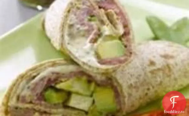 Roast Beef Wraps cu muștar de stil vechi Maille nr