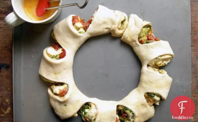 Stromboli Cu Pesto Și Roșii Uscate