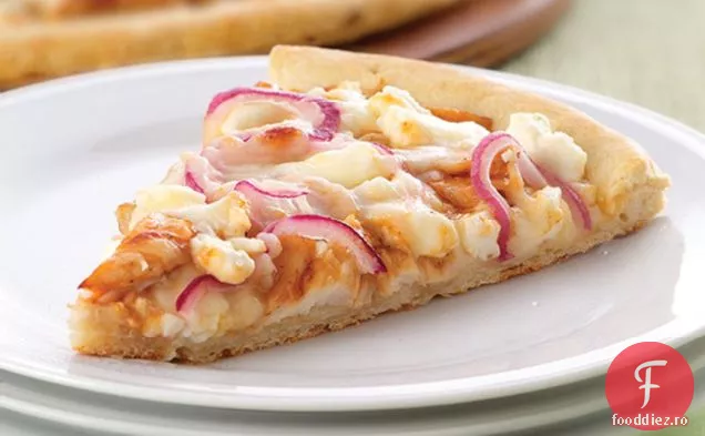 Feta-pizza cu pui la grătar