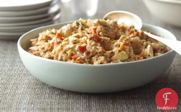 Risotto De Roșii-Pui