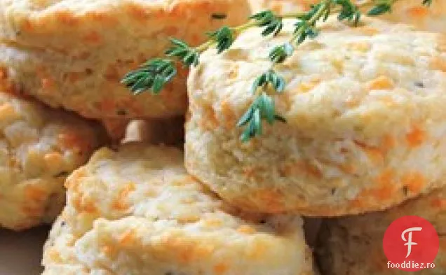 Cheddar-Biscuiți Cu Fulgi De Cimbru