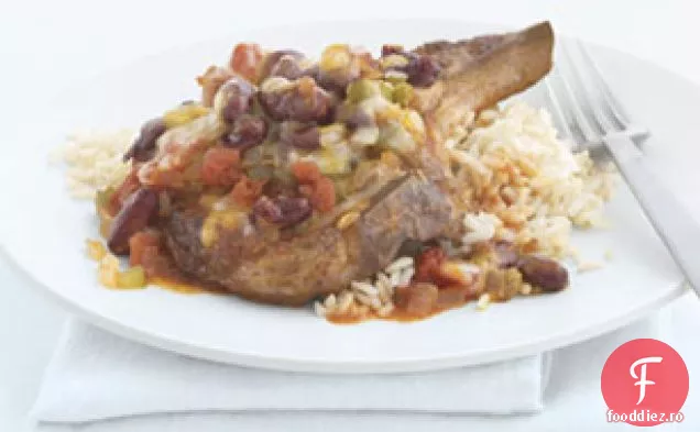 Cotlet De Porc Sud-Vest Și Orez
