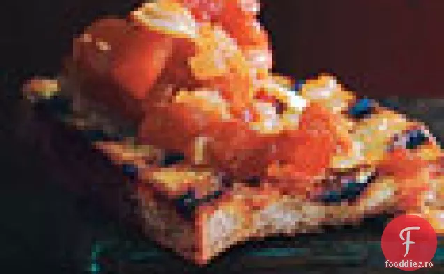 Bruschetta Cu Roșii Înăbușite