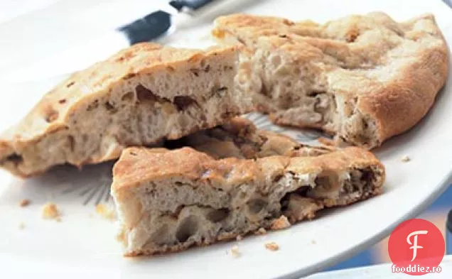 Focaccia rapidă cu fenicul și cimbru