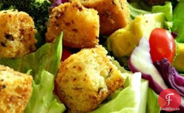 Crutoane De Usturoi-Parmezan