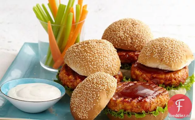 Burgeri de pui BBQ-Buffalo
