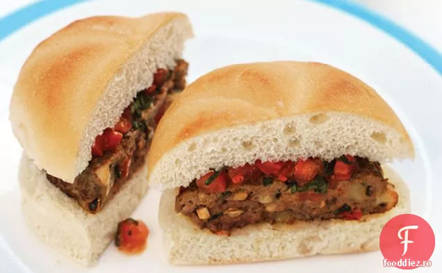 Burgeri De Ciuperci Cu Brânză