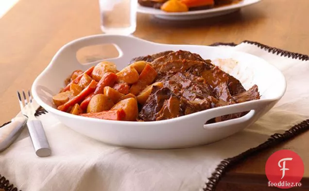 Carne de vită Chuck friptură cu sos