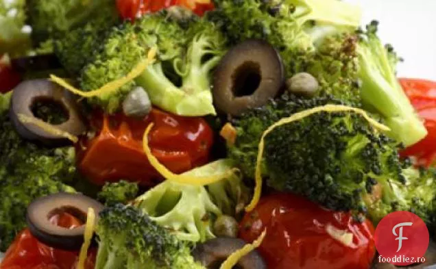 Rețetă De Broccoli Și Roșii Prăjite Mediteraneene
