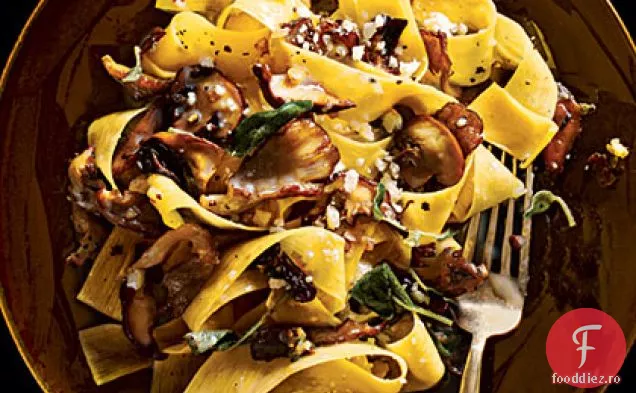 Pappardelle cu ciuperci