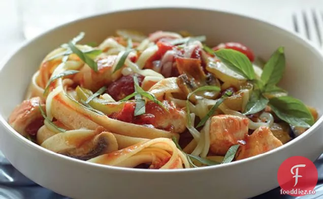 Quick Fettuccine Cacciatore