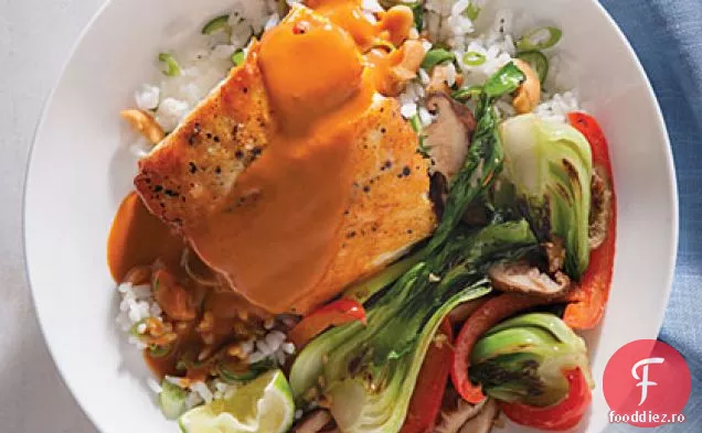 Nucă De Cocos Curry Halibut