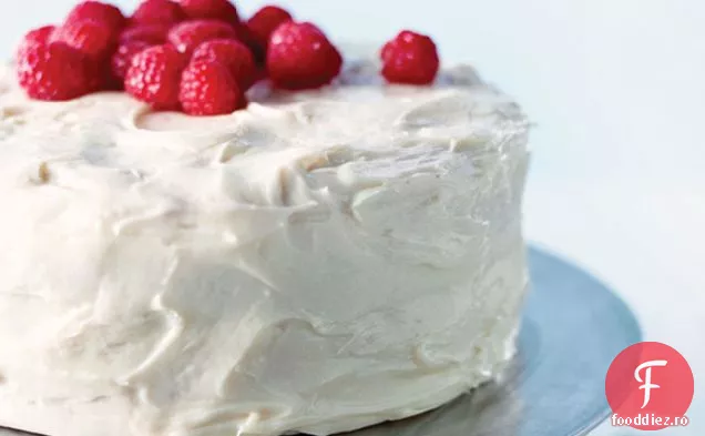 Tort De Ciocolată Albă-Zmeură