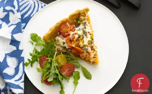 Rețetă De Tartă Cu Roșii Și Mozzarella