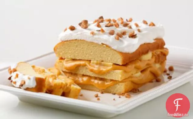 Tort De Caramel Cu Banane-Caramel