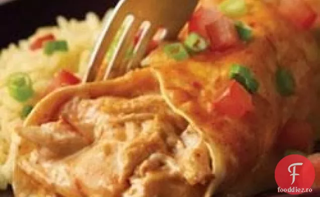 Enchiladas ușor de pui și brânză de la Campbell ' s