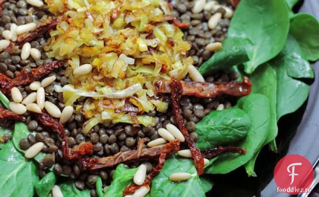 Linte, Roșii Uscate La Soare Și Praz