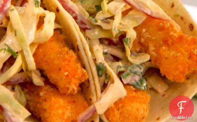 Tacos de pește cu Slaw afumat