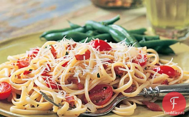 Bacon-Linguină De Roșii