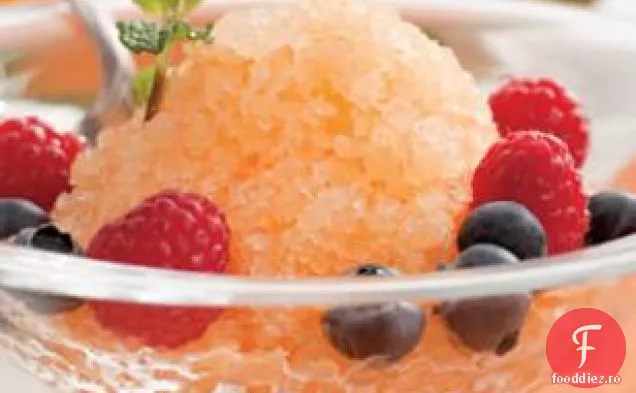 Granita De Pepene Galben Și Mere
