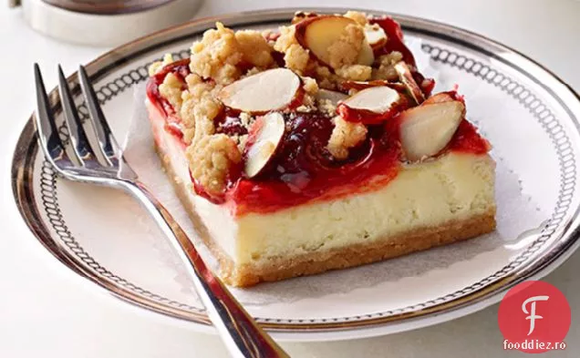 Cherry Streusel Cheesecake Baruri