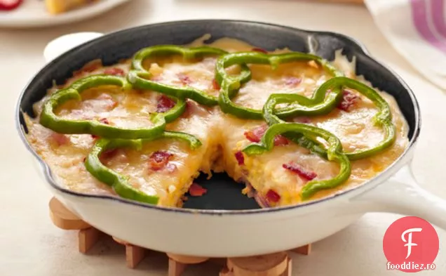 Frittata De Cartofi Și Ardei