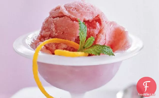 Sorbet De Rubarbă Citrică