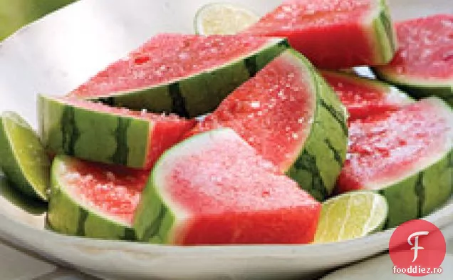 Pene de pepene verde îmbibate cu Tequila