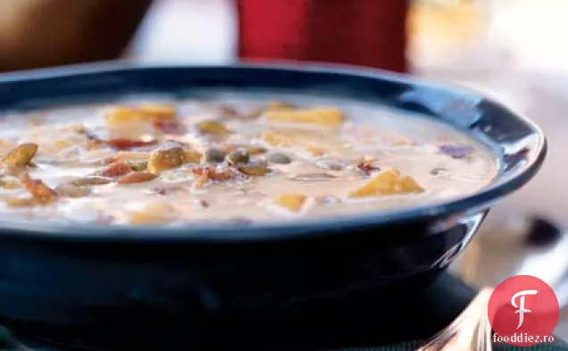 Butternut Squash-Supă De Fasole Albă