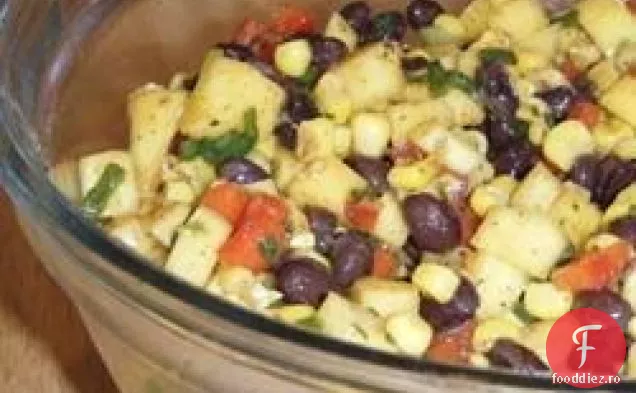 Salată De Fasole Neagră Mango