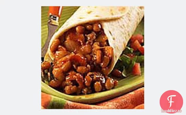 BBQ-Bacon Burritos