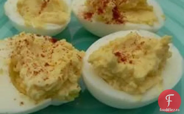 Ouă Deviled aprilie