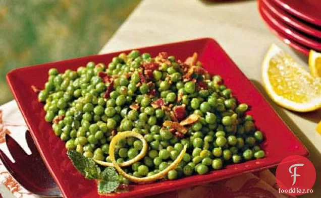 Mazăre Verde Cu Slănină Crocantă