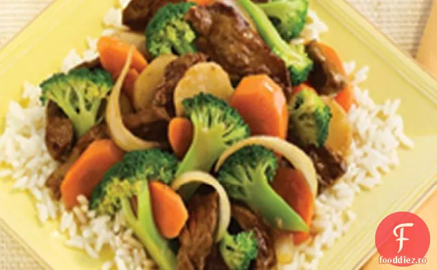 Sizzling Asiatice Carne De Vită Se Amestecă-Fry