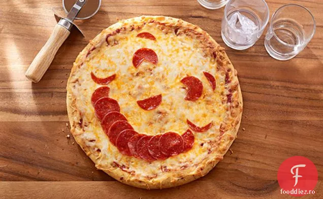 Pizza Cu Față Fericită