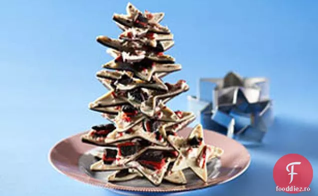 Holiday Oreo Bark