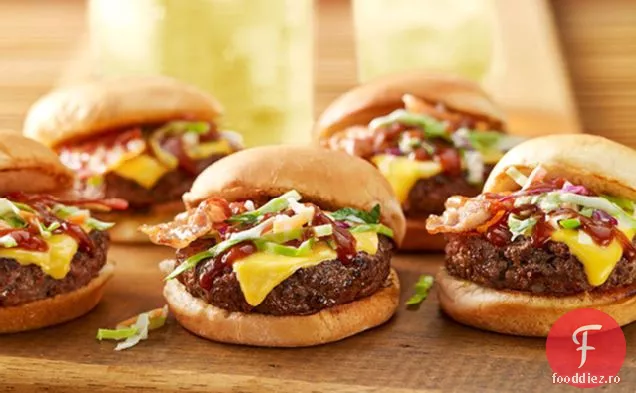 Mini Memphis-stil BBQ burgeri