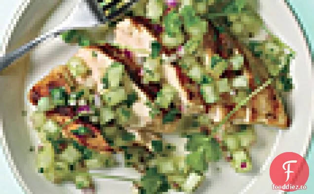 Piept de pui la grătar cu Salsa de miere