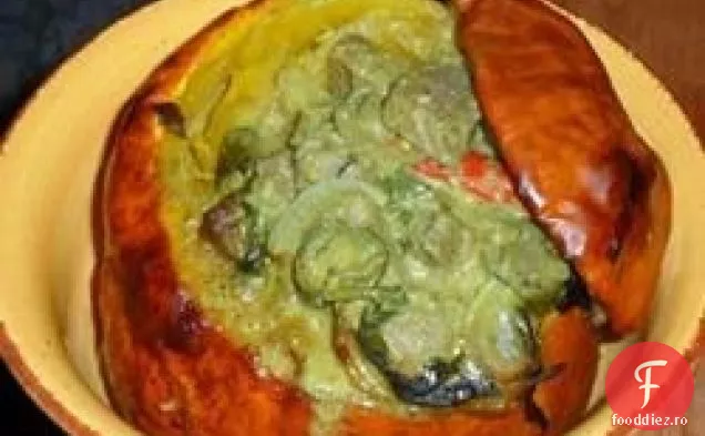Carne de vită și spanac Curry